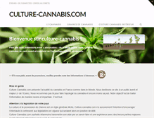 Tablet Screenshot of culture-cannabis.com